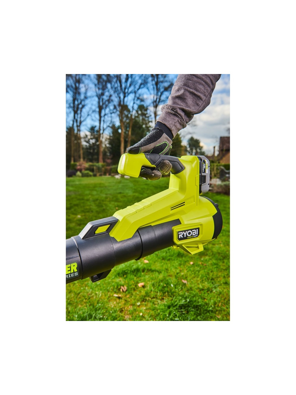 Бесщеточная воздуходувка Ryobi ONE+ 18В RY18BLXC-0 5133005355