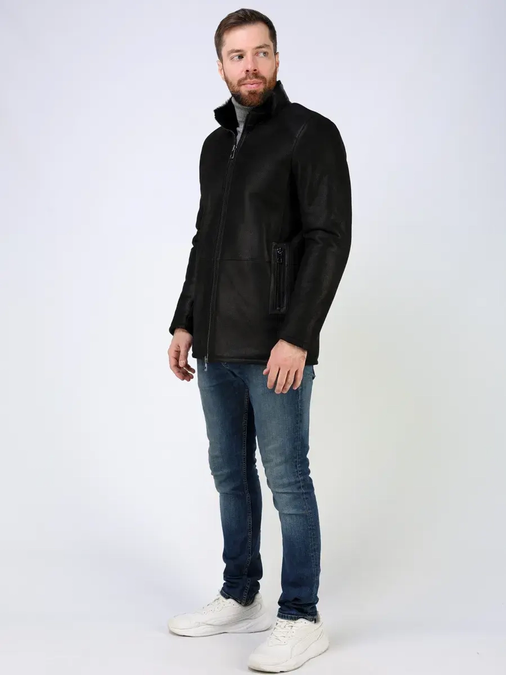 Дубленка зимняя натуральная