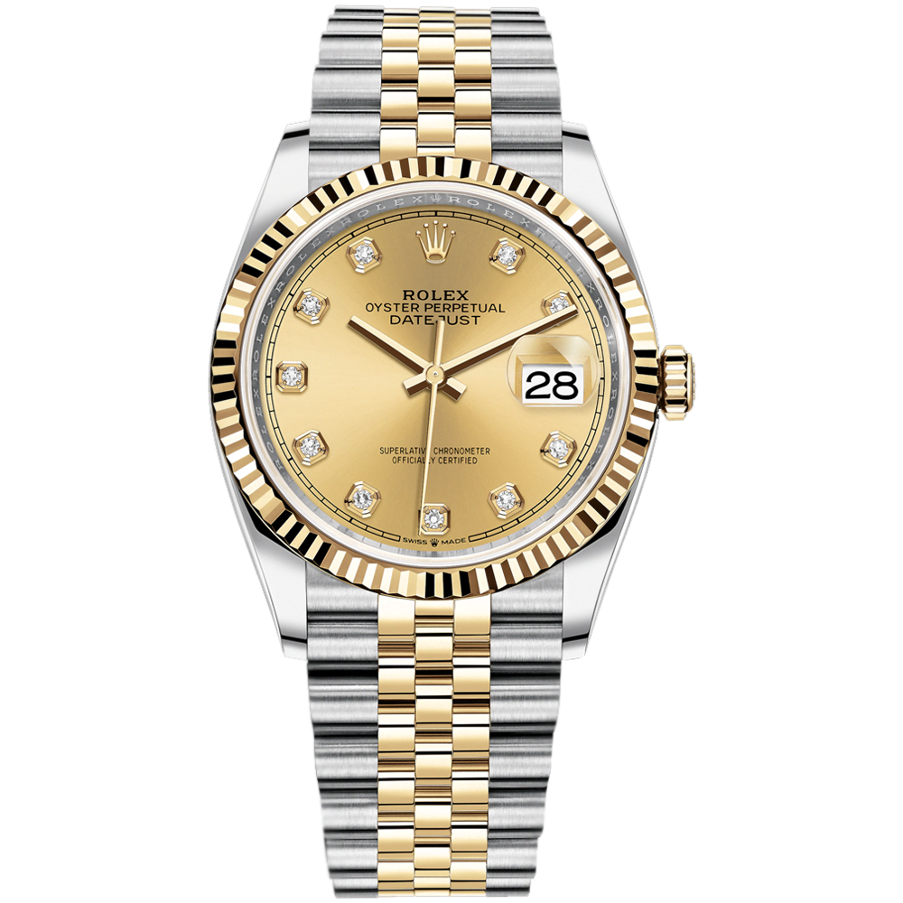 Rolex Datejust 41mm Oystersteel and Yellow Gold Watch (126333-0010)