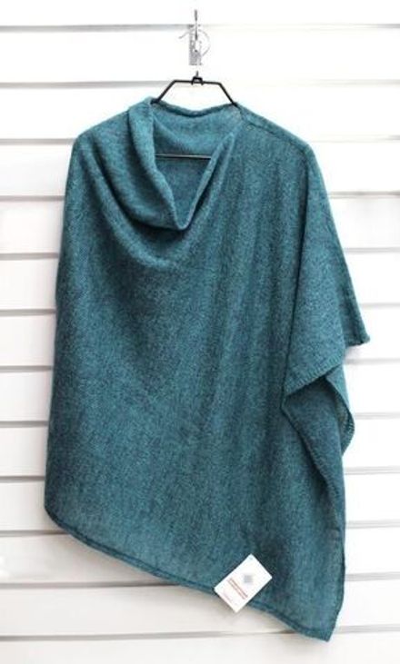 Накидка женская Т027-20 бирюзовый