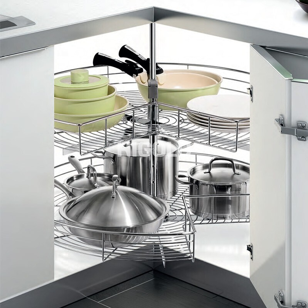 270° Вращающаяся корзина - FASHION STYLE, Ø810xH(600-730) мм