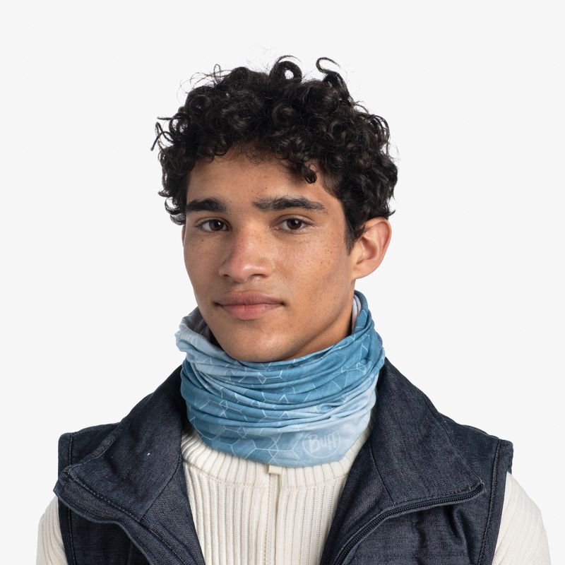 Многофункциональная бандана-труба Buff Original Zelde Teal Фото 4