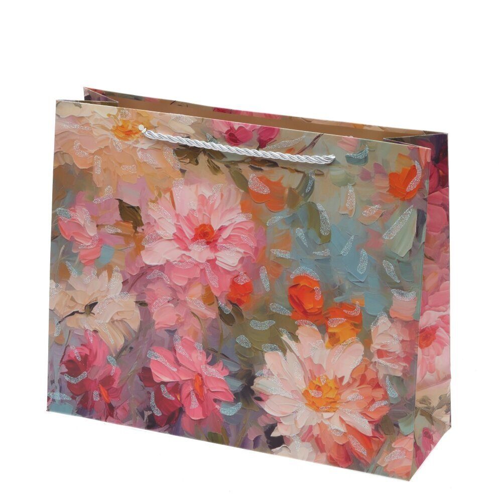 GAEM Пакет подарочный XL (бумага 210г/м2, блок 12шт), L55 W15 H40 см, 4в.