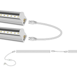 Один сетевой ввод 220 В и линия из нескольких ламп серии VA