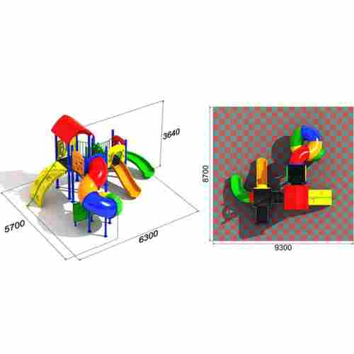 Детская игровая площадка «Закрученная Линия»