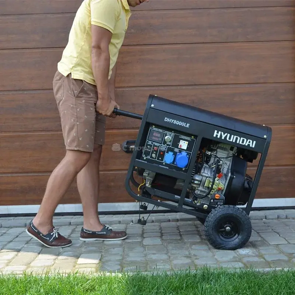 Hyundai DHY 8000LE дизельный генератор