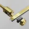 Крепление настенное Wall одинарное удлиненное Flarity латунь Technical tra155cw-sl1-bs