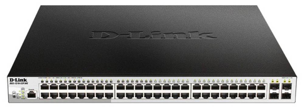 Коммутатор PoE D-link DGS-1210-52P/ME/B1A