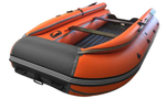 Лодка ПВХ ORCA 380 НД с фальшбортом оранжевый/черный