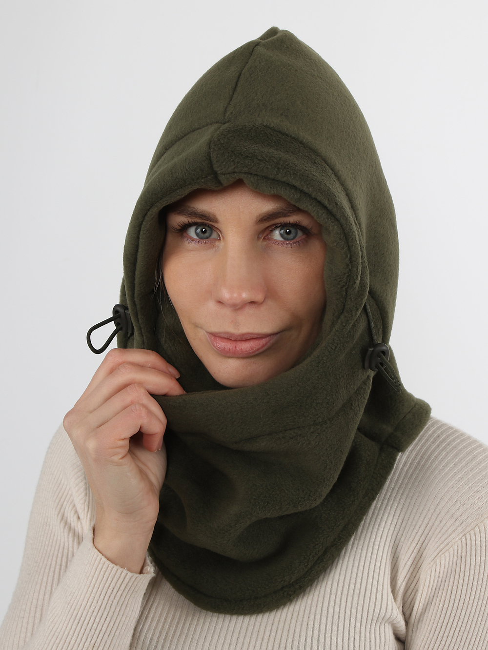 Женская шлем- балаклава "PRIVAL" цвет хаки