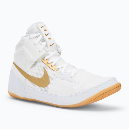 Борцовки Nike Fury white/metallic gold