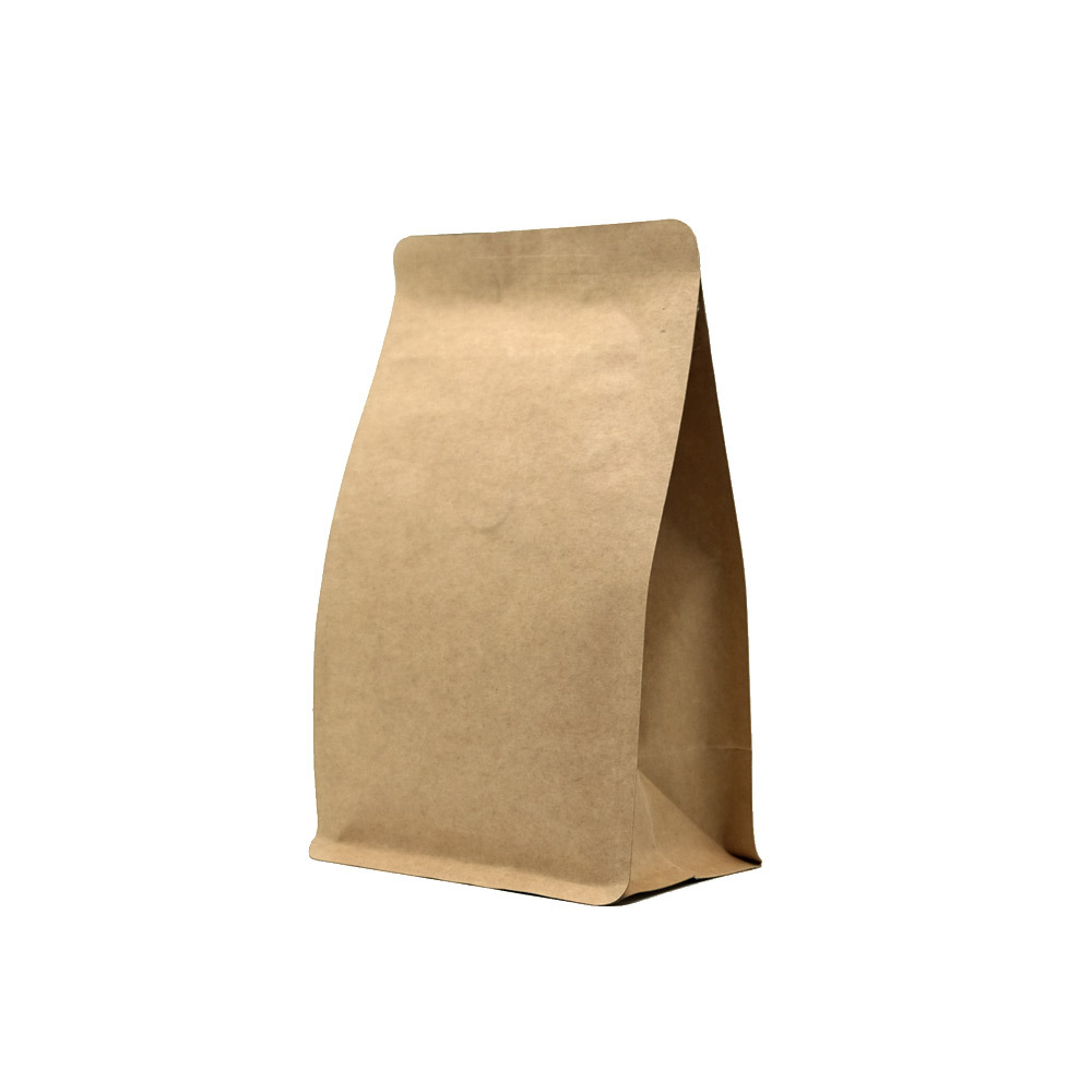 Пакет для кофе 0,25 кг (Квадропак — коричневый крафт)