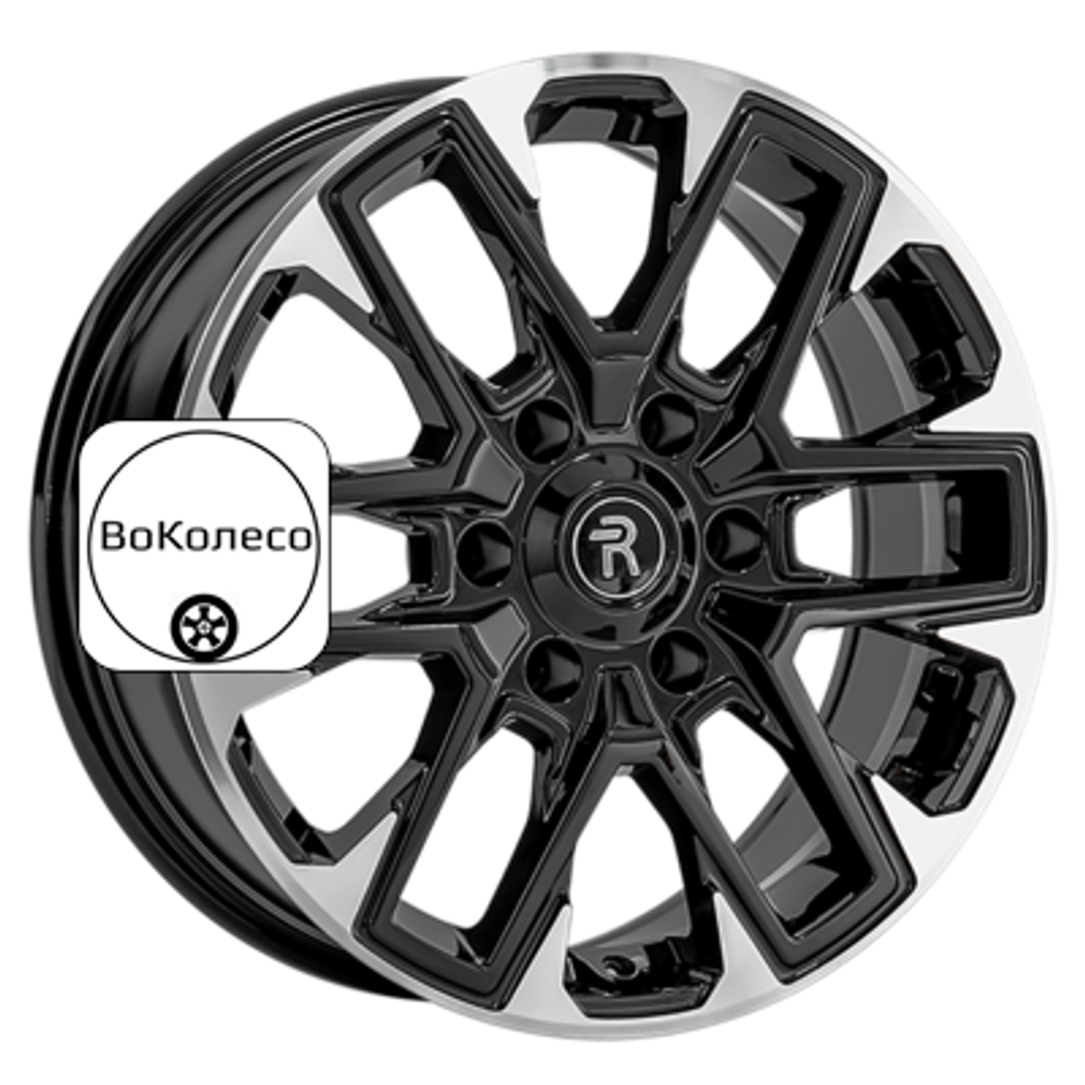 7,5x18/6x114,3 ET46 D67,1 KI398 BKF (конус, C570) Replay