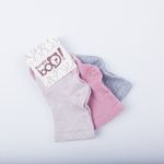 Комплект носков "Пудра/Нюд/Пепел"