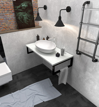 Столешница GRUNGE LOFT 70 Бетон светлый