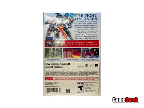 PS VITA Ragnarok Odyssey Ace Launch Edition (Новый, Английская версия, PCSE-00382)