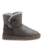 Угги Mini Bailey Button Metallic Grey