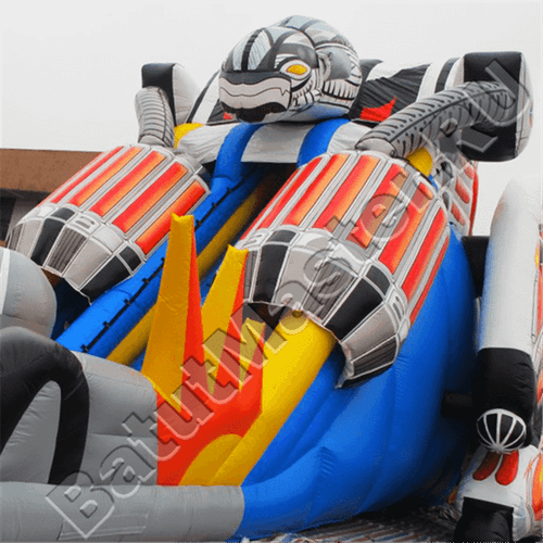 Коммерческий надувной батут "Робот" 13.5*7*9 м