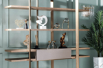 Стеллаж Garda Decor Крестовина (Crossing) 180*30*200 см