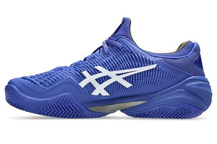 Мужские кроссовки теннисные Asics Court FF 3 Clay - тёмно-кобальтовый/белый