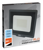 Прожектор светодиод. Jazzway PFL-C3 70Вт 6500К 6300Лм IP65 244х217х26 черный
