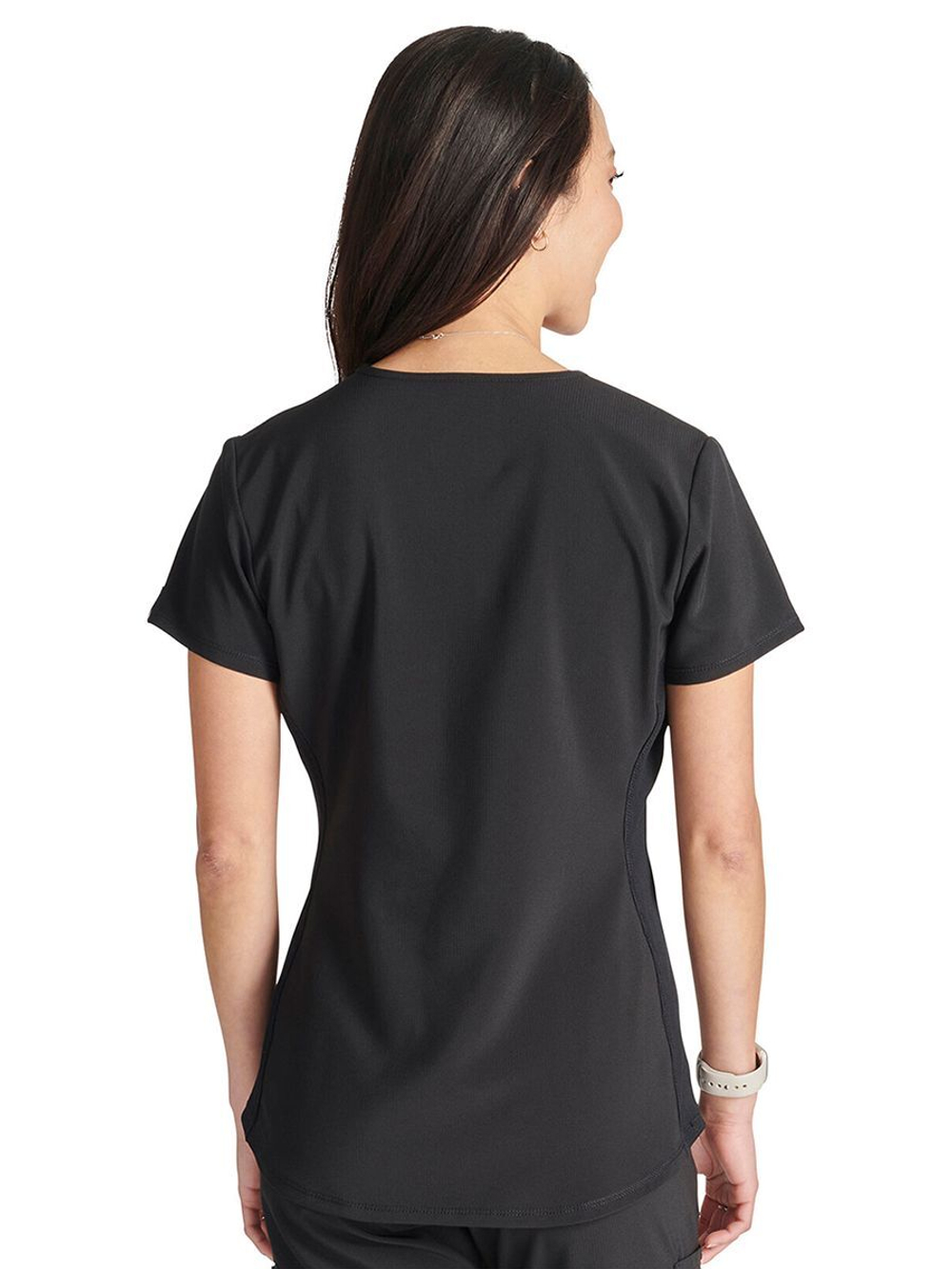 Топ медицинский женский Cherokee CK749A, черный, L