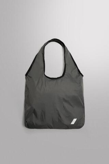 ZARA СУМКА-ШОПЕР СПОРТИВНАЯ, СЕРЫЙ