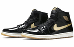 Кроссовки Jordan Air Jordan 1 Retro Black Metallic Gold (2013)