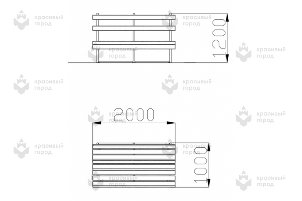 Трибуна для спортивной площадки