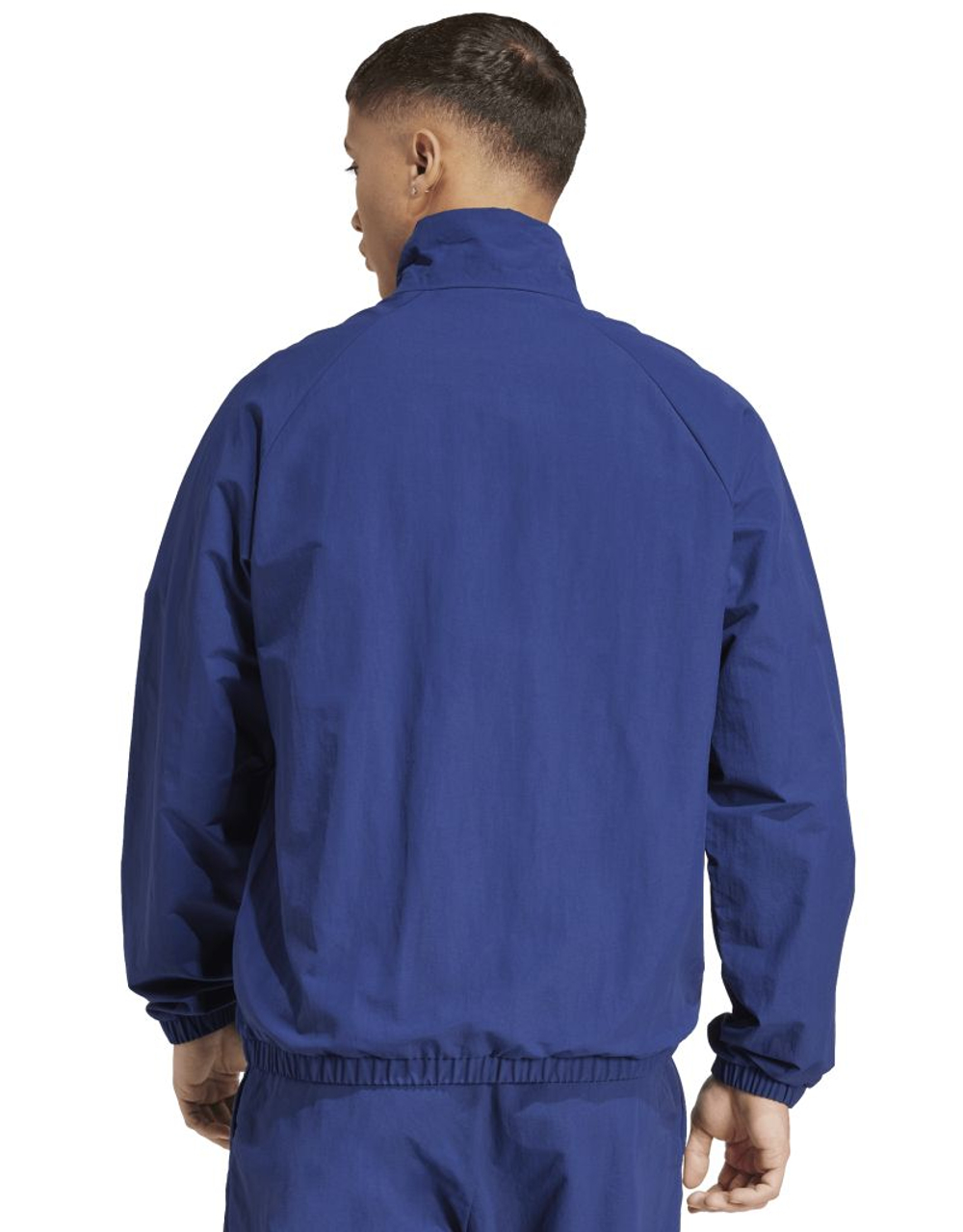 Куртка теннисная Adidas Essentials With Small Logo - dark blue/white