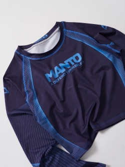 Женский Рашгард MANTO DEFEND синий