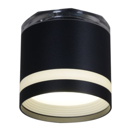 53001-9.5-001LD GX53+LED3W BK светильник точ.