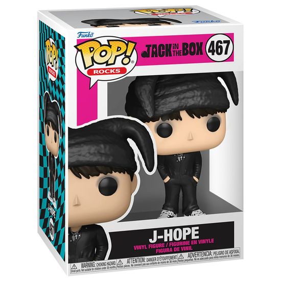 Фигурка Funko POP! Rocks BTS Jack in the Box J-Hope (More) (467) 86342 / Фигурка Фанко ПОП! в виде южнокорейского певца, J-Hope