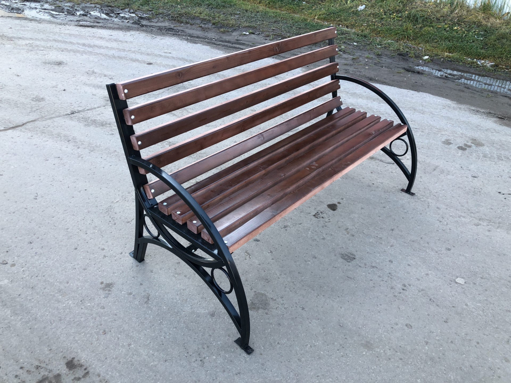 Скамейка "Бульвар с подлокотником" 1,5 м