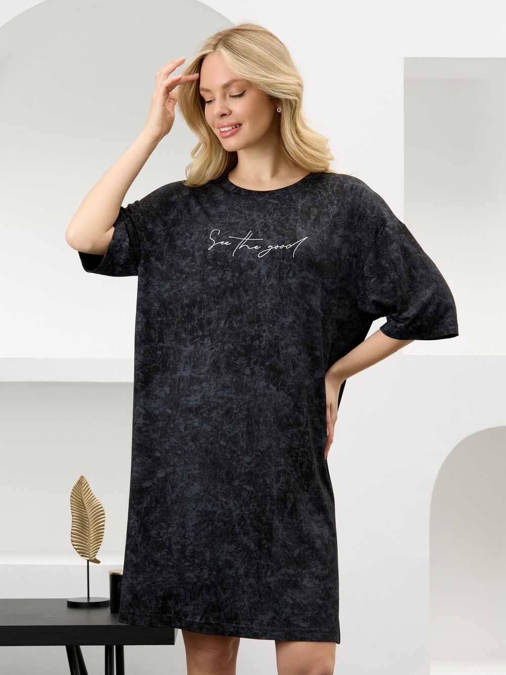 Туника Миэла-1 Виотекс ЧЁРНЫЙ