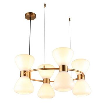 Подвесная люстра 8*Е27 OML-59603-08 бронза Trevasco Omnilux