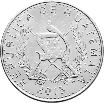 10 сентаво 2015 Гватемала