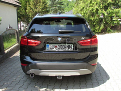 Фаркоп оцинкованный Galia B023A для BMW X1 F48 07/2015-, BMW 2-Series Active Tourer F45 09/2014-, BMW 2-Series Gran Tourer F46 05/2015-(паспорт и сертификат в комплекте)(без электрики)