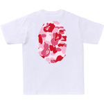 A Bathing Ape Bathing Ape Logo белый розовый