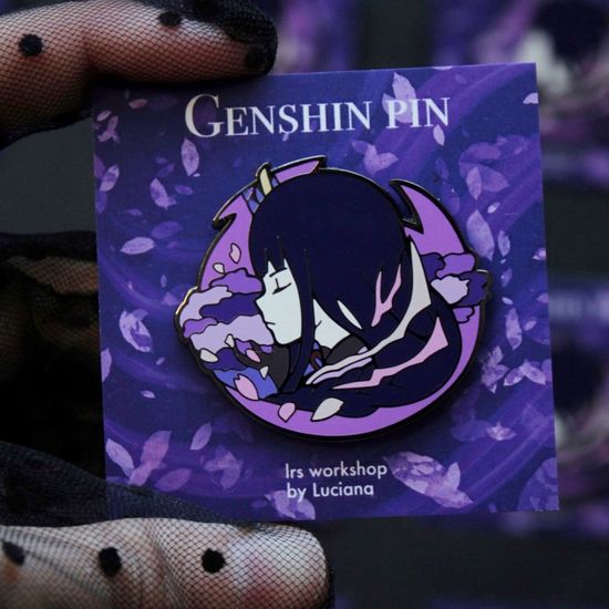 Пин Genshin Райден