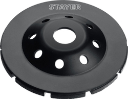 STAYER Double, d 125 мм, двухрядная алмазная чашка (33381-125)