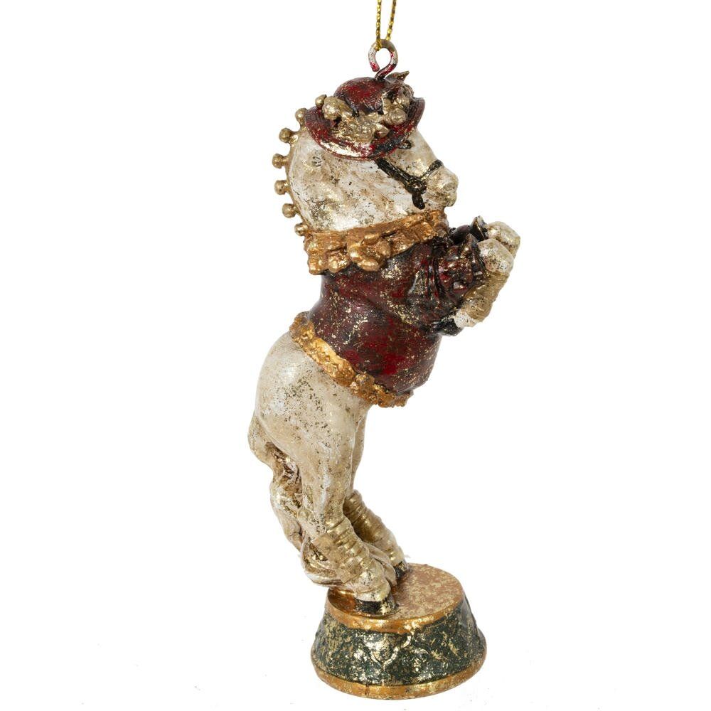 GAEM Фигурка декоративная подвесная"Лошадь", L5,5 W3,5 H13 см