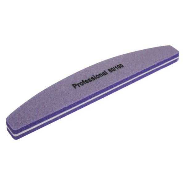Пилка-баф 80-100 лодка фиолетовая