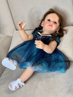 Кукла Реборн виниловая 55см в пакете (FA-380)