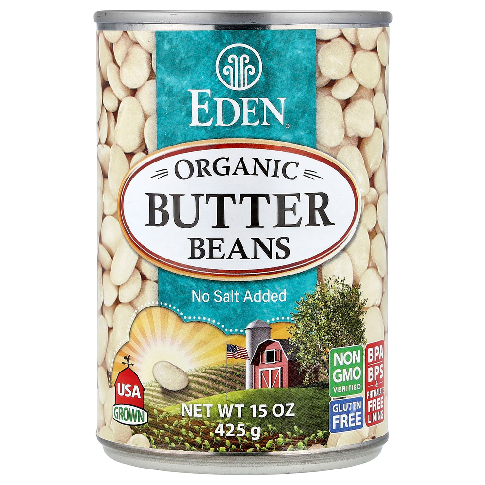Eden Foods, фасоль с органическим маслом, 425 г (15 унций)