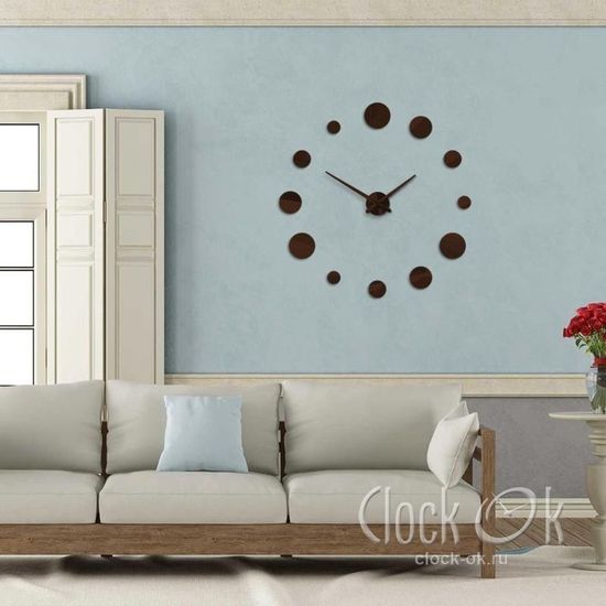 Настенные 3D часы Притягательность