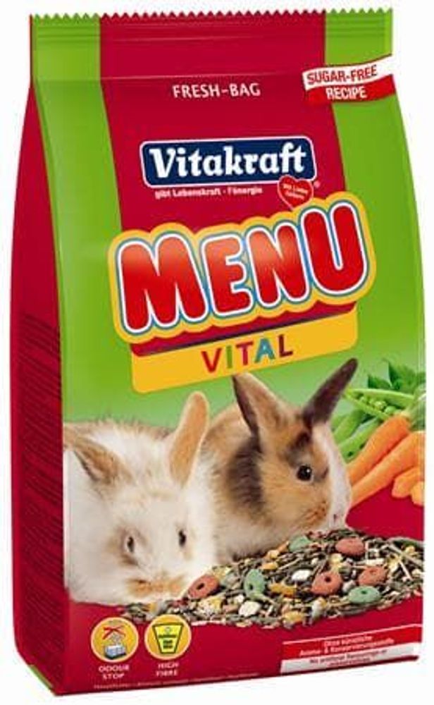 Корм для кроликов MENU VITAL 3 кг