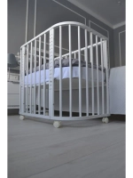 Матрас к детской кроватке LEELOO, 95*55*9 , холкон, кокос