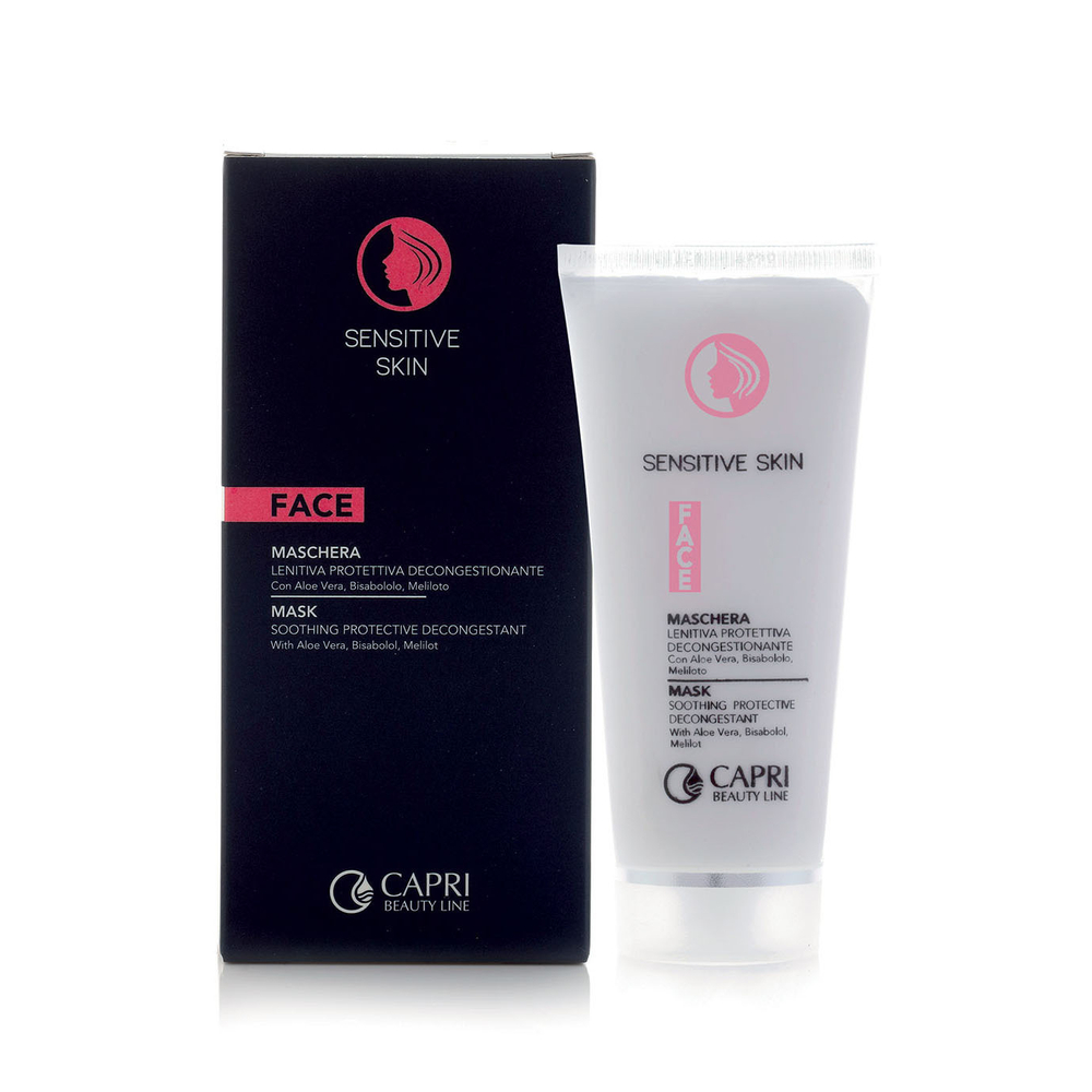 Успокаивающая заживляющая маска с цинком SENSITIVE SKIN