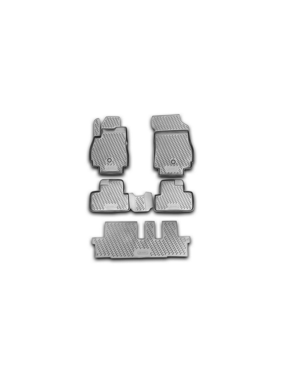Коврики в салон для CHEVROLET Orlando (I), 2010-2018, 5 шт. (полиуретан) CARCHV00017